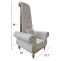 pas de trône de plomberie fauteuil de massage spa de pédicure de luxe